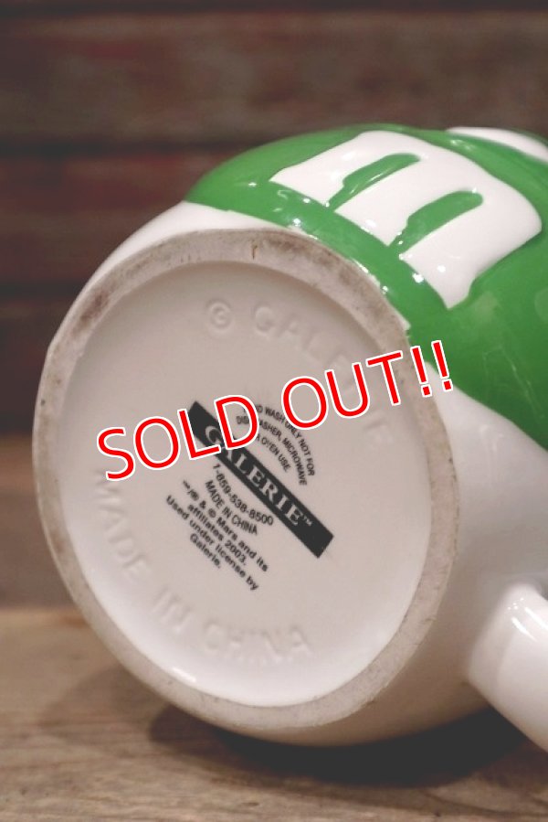 画像9: ct-220601-01 MARS / M&M's 2003 Ceramic Big Mug "Green"