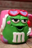 画像2: ct-220601-01 MARS / M&M's 2003 Ceramic Mug "Green・Valentine"