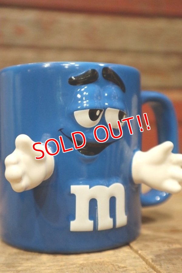 画像2: ct-220601-01 MARS / M&M's 2000's Ceramic Mug "Blue"