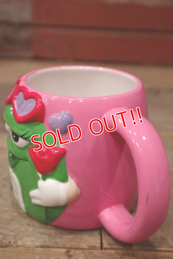 画像4: ct-220601-01 MARS / M&M's 2003 Ceramic Mug "Green・Valentine"