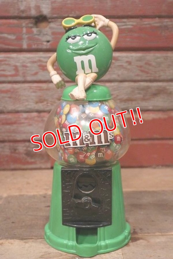 画像1: ct-220801-47 MARS / M&M's 2000's Candy Novelty Dispenser "Green"