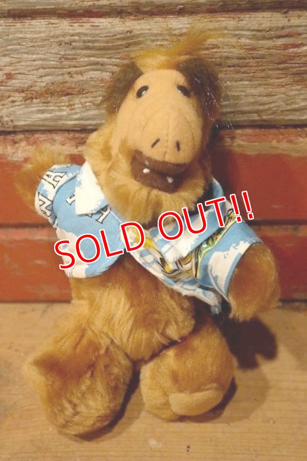 画像1: ct-220801-32 ALF / Applause 1989 Plush Doll "Hawaiian Shirt"