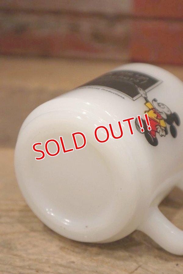 画像8: gs-220810-02 Mickey Mouse / Glasbake 1960's-1970's School House Mug