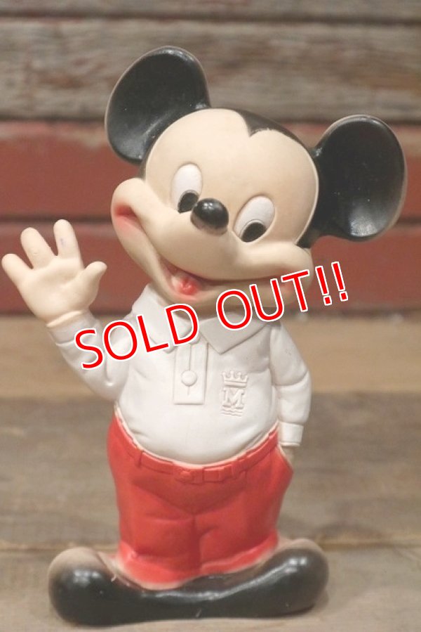 画像1: ct-220801-33 Mickey Mouse / 1960's-1970's Rubber Doll