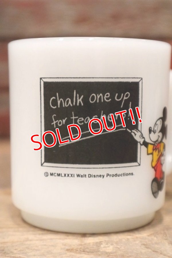 画像3: gs-220810-02 Mickey Mouse / Glasbake 1960's-1970's School House Mug