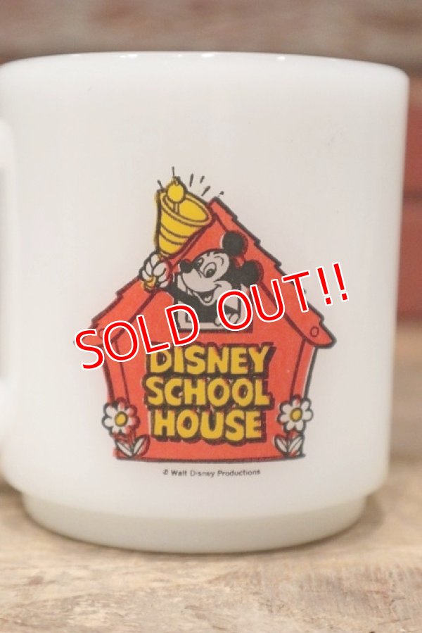 画像4: gs-220810-02 Mickey Mouse / Glasbake 1960's-1970's School House Mug