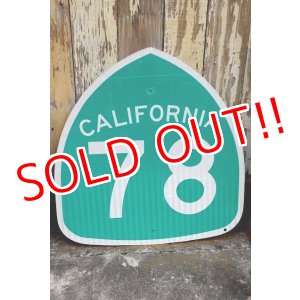画像: dp-220801-13 Road Sign CALIFORNIA Freeway 78 Sign