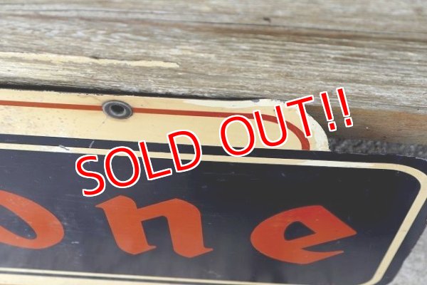 画像10: dp-220801-22 Firestone / 1940's W-side Metal Sign