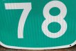 画像3: dp-220801-13 Road Sign CALIFORNIA Freeway 78 Sign