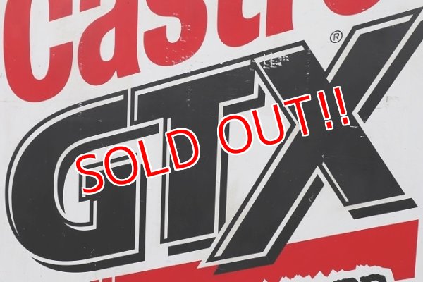 画像3: dp-220801-26 Castrol GTX / W-side Metal Sign