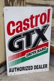 画像5: dp-220801-26 Castrol GTX / W-side Metal Sign