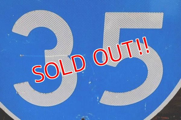 画像3: dp-220801-14 Road Sign INTERSTATE 35