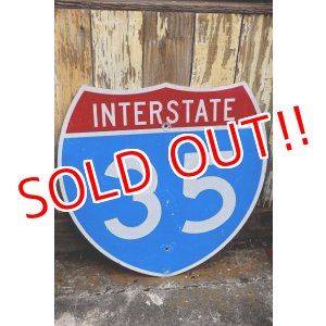 画像: dp-220801-14 Road Sign INTERSTATE 35
