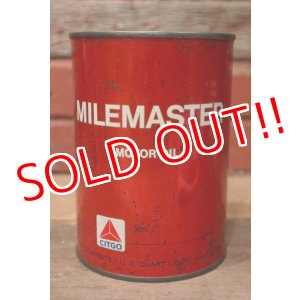 画像: dp-220801-32 CITGO / One U.S. Quart MILESTAR Motor Oil Can