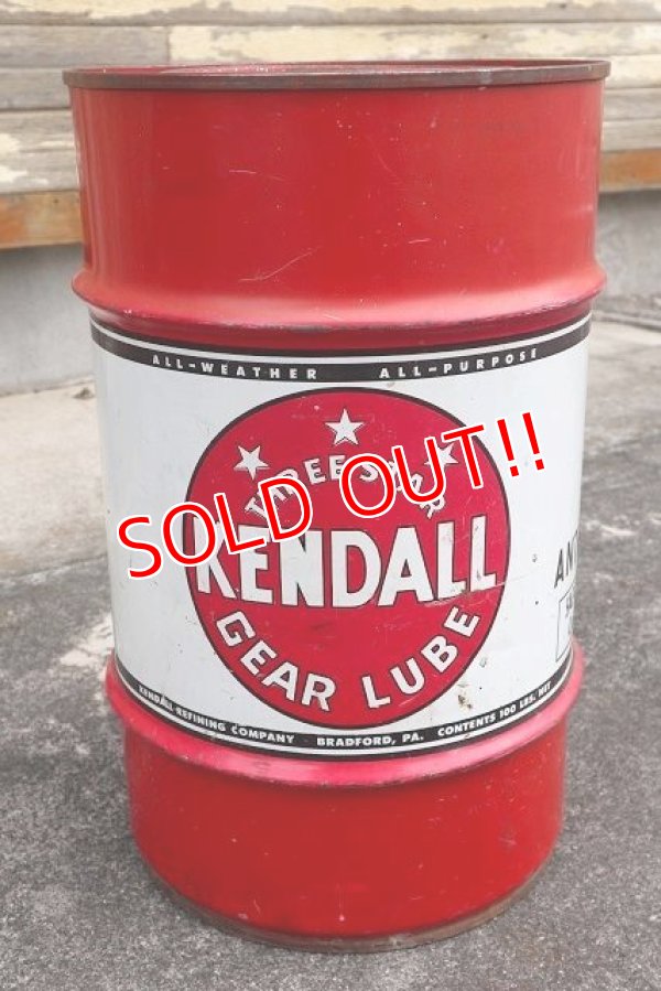 画像1: dp-220801-11 KENDALL / 1950's 100 LBS. CAN