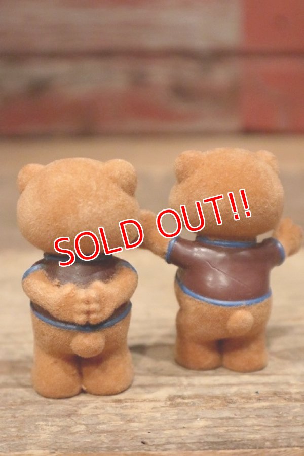 画像6: ct-220801-30 MARS / 1987 Snickers Flocked Bears Figure Set
