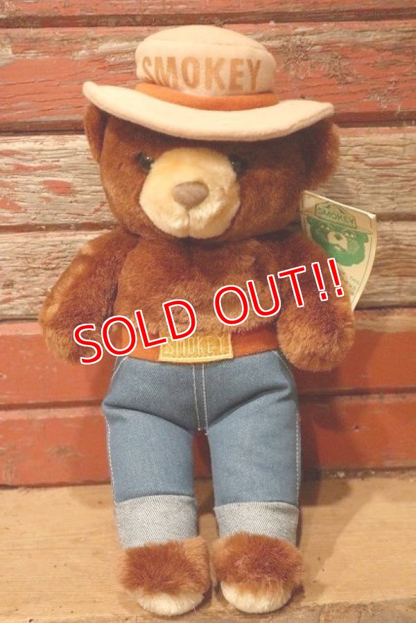 画像1: ct-220801-40 Smokey Bear / THREE BEARS INC. 1985 Plush Doll