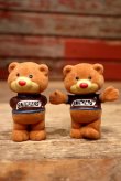 画像1: ct-220801-30 MARS / 1987 Snickers Flocked Bears Figure Set