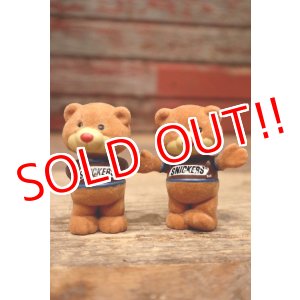 画像: ct-220801-30 MARS / 1987 Snickers Flocked Bears Figure Set