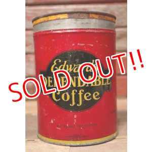 画像: dp-220810-15 Edward's DEPENDABLE Coffee / Vintage Tin Can
