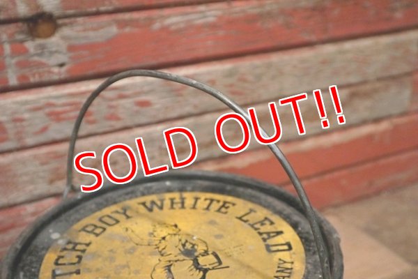 画像8: dp-220810-03 Dutch Boy/ 1950's SOFT PASTE WHITE LEAD Bucket