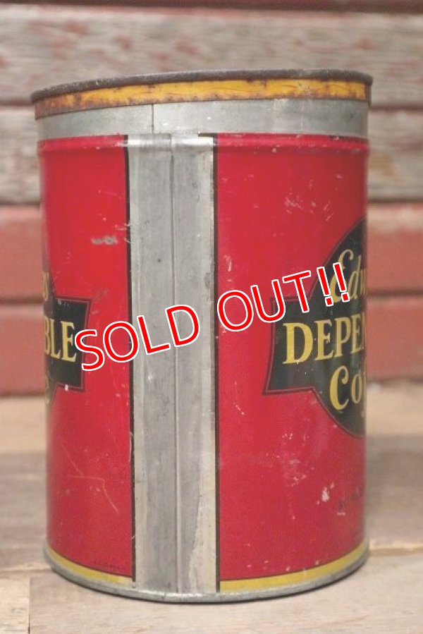 画像5: dp-220810-15 Edward's DEPENDABLE Coffee / Vintage Tin Can