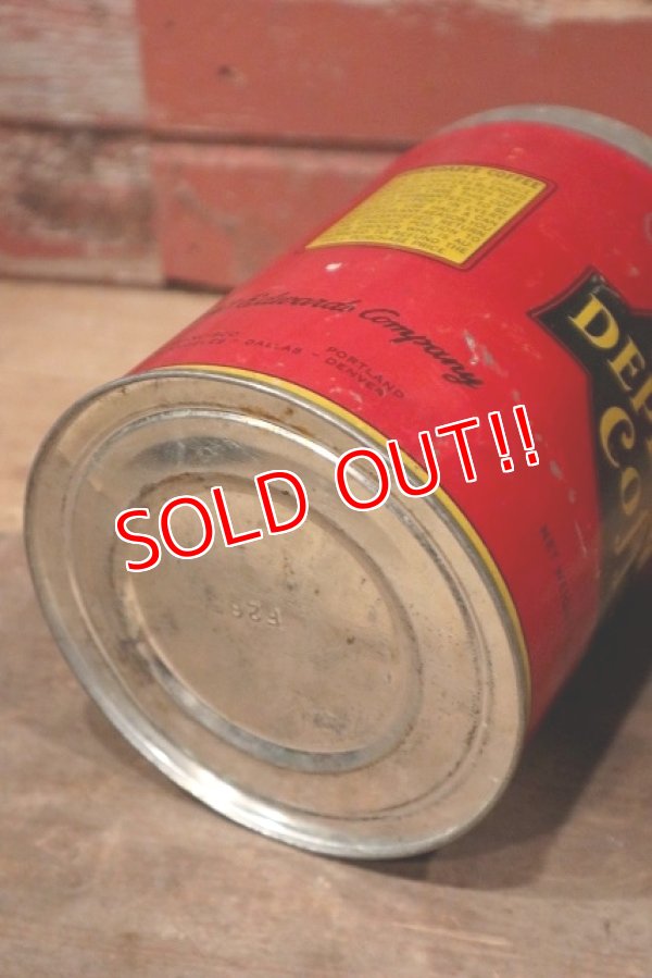 画像9: dp-220810-15 Edward's DEPENDABLE Coffee / Vintage Tin Can