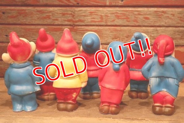 画像12: ct-171206-35 Seven Dwarfs / 1950's Rubber Doll Set