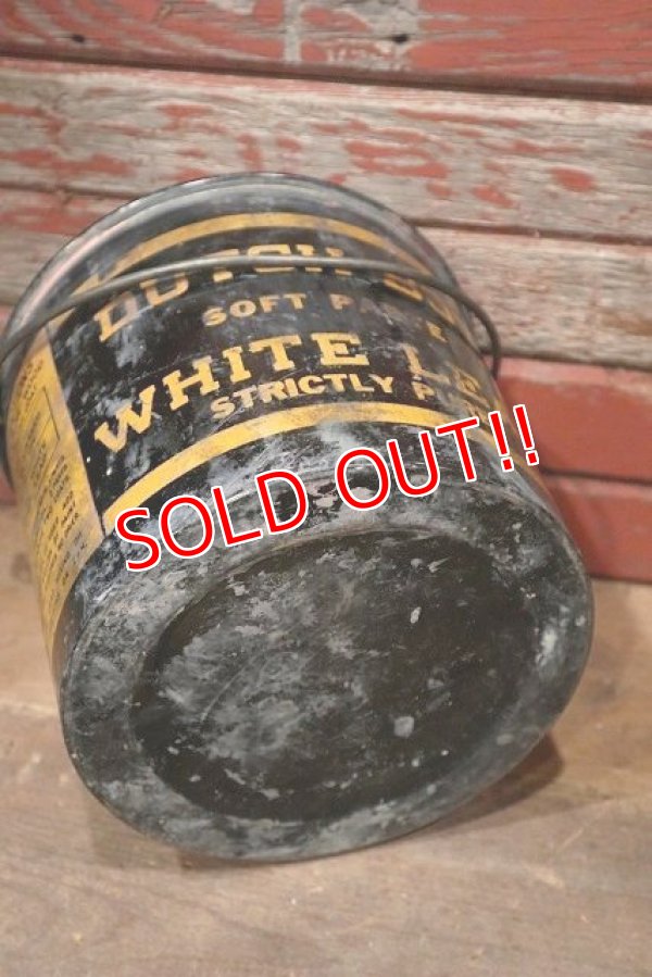 画像12: dp-220810-03 Dutch Boy/ 1950's SOFT PASTE WHITE LEAD Bucket