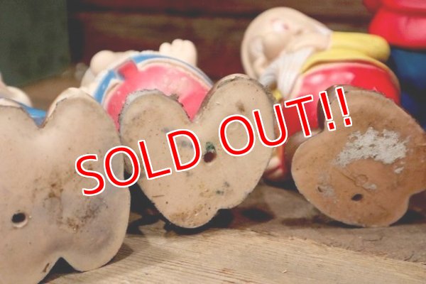 画像15: ct-171206-35 Seven Dwarfs / 1950's Rubber Doll Set