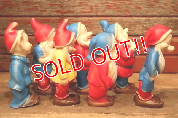 画像11: ct-171206-35 Seven Dwarfs / 1950's Rubber Doll Set