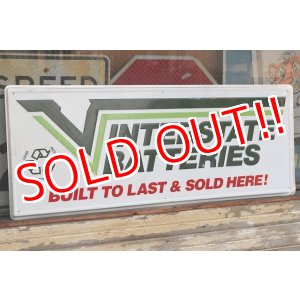 画像: dp-220801-18 INTERSTATE BATTERIES / Large Metal Sign