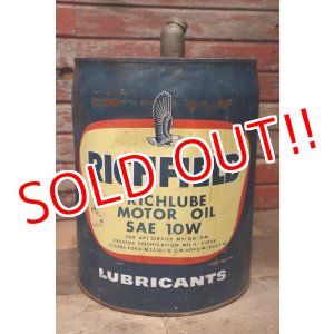 画像: dp-220810-05 RICHFIELD / 1960's 5 U.S.Gallons Oil Can