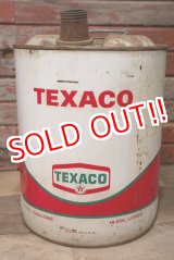 画像: dp-220810-04 TEXACO / 1960's 5 U.S.Gallons Oil Can