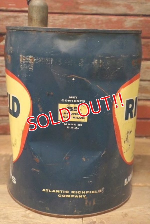 画像4: dp-220810-05 RICHFIELD / 1960's 5 U.S.Gallons Oil Can