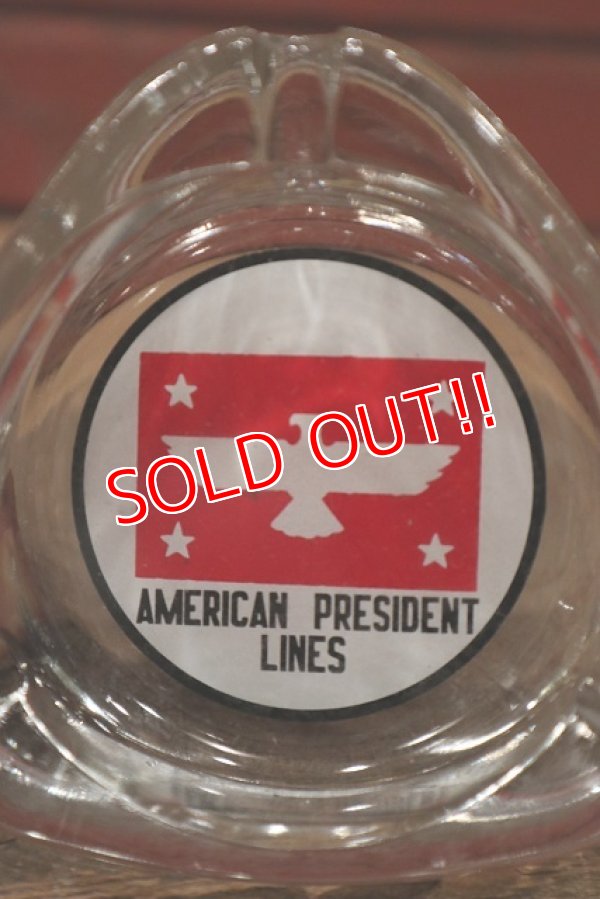 画像1: dp-220719-38 American President Lines / Vintage Ashtray