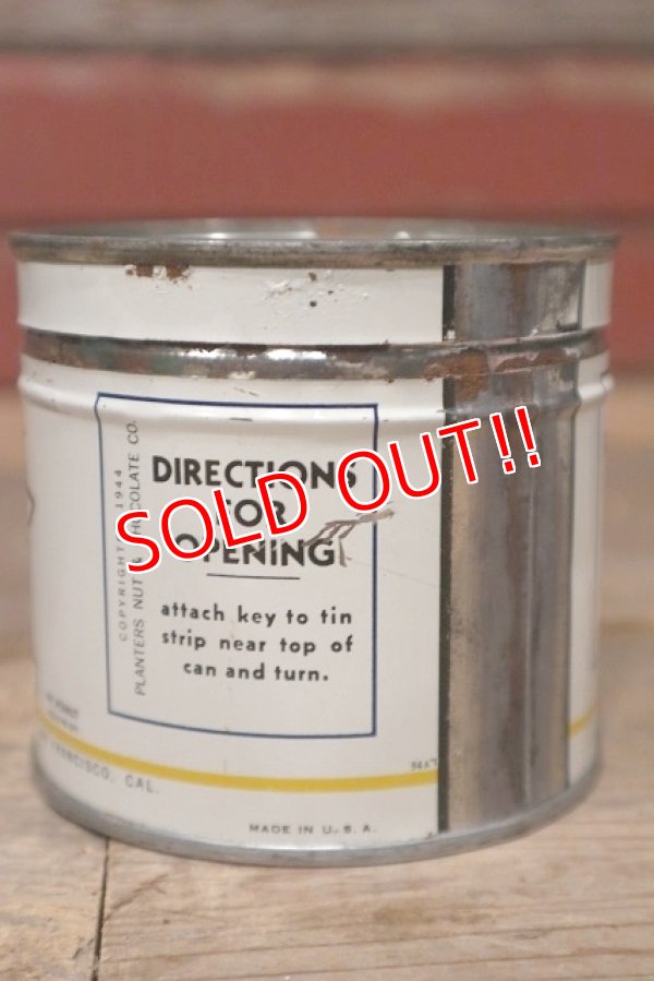 画像4: ct-220810-02 PLANTERS / MR.PEANUT 1940's Salted MIXED NUTS Can