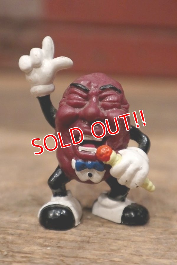 画像1: ct-201114-125 California Raisins / 1987 PVC Figure "Tiny Goodbite"