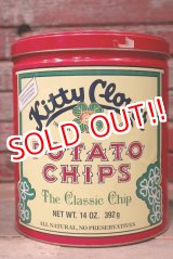 画像: dp-220501-21 Kitty Clover / Vintage Potato Chips Can