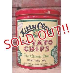 画像: dp-220501-21 Kitty Clover / Vintage Potato Chips Can