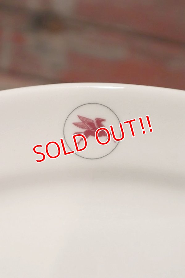 画像2: dp-220901-07 Mobil / Jackson Custom China Vintage Oval Plate