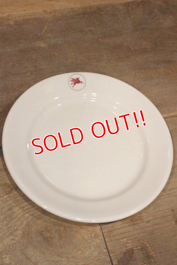 画像1: dp-220901-06 Mobil / Jackson Custom China Vintage Plate