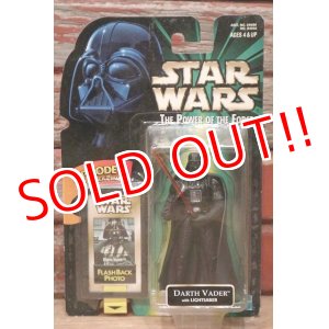 画像: ct-211001-43 STAR WARS / POTF DARTH VADER with LIGHTSABER Green Card