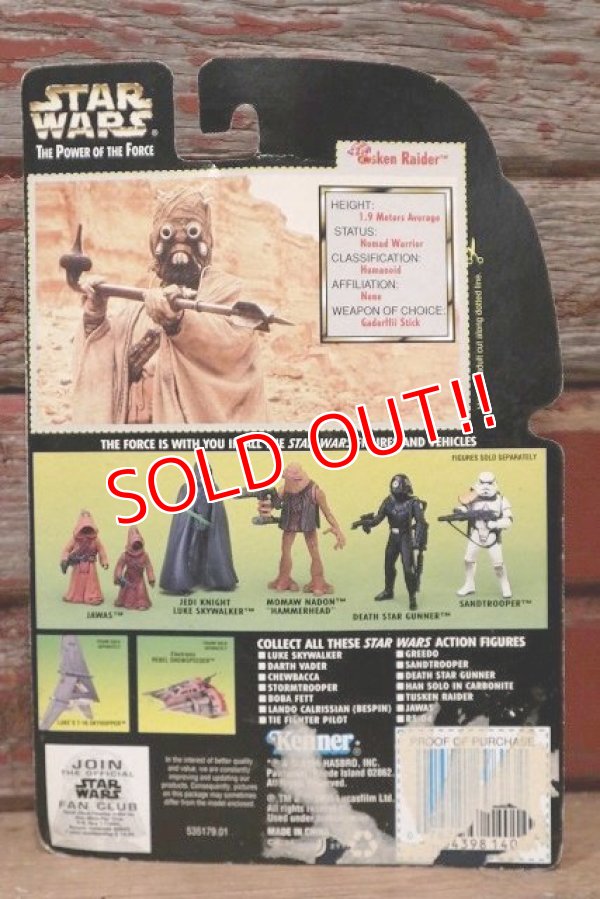 画像6: ct-211001-43 STAR WARS / POTF TUSKEN RAIDER with GADERFFII STICK Green Card
