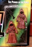 画像2: ct-211001-43 STAR WARS / POTF JAWAS with GLOWING EYES AND BLASTER PISTOLS Green Card