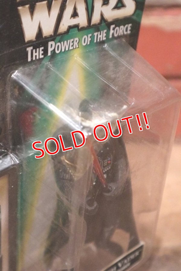 画像4: ct-211001-43 STAR WARS / POTF DARTH VADER with LIGHTSABER Green Card