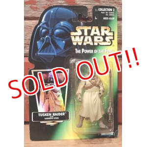 画像: ct-211001-43 STAR WARS / POTF TUSKEN RAIDER with GADERFFII STICK Green Card