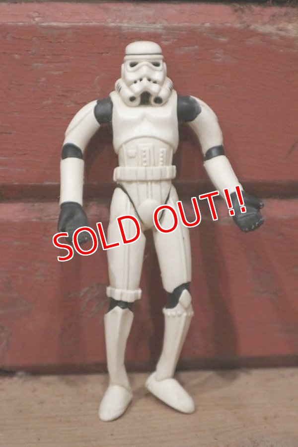 画像1: ct-150512-24 STAR WARS / Stormtrooper 1993 Just Toys Bendable Figure