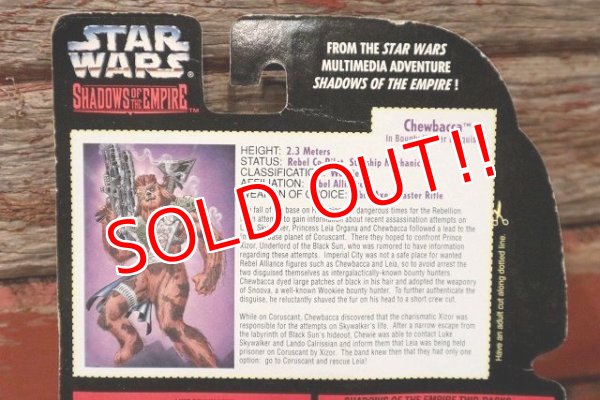 画像8: ct-211001-43 STAR WARS / SHADOWS OF EMPIRE CHEWBACCA