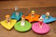 画像2: ct-220801-34 The Jetsons / Wendy's 1989 Kid's Meal Toy "Space Vehicles" Complete Set